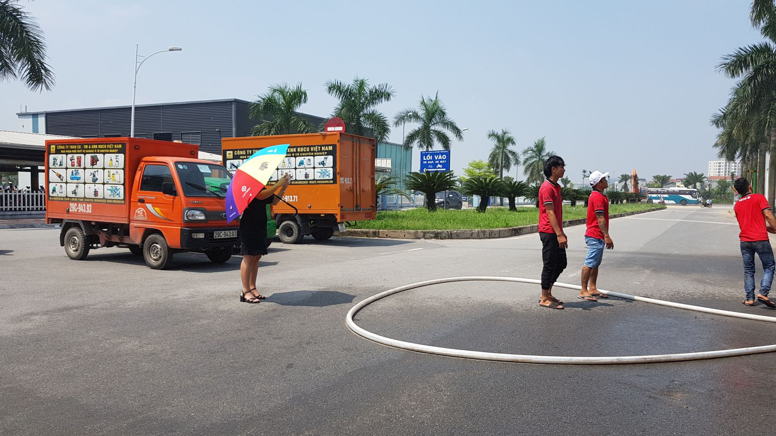 Kocu Việt Nam diễn tập PCCC 