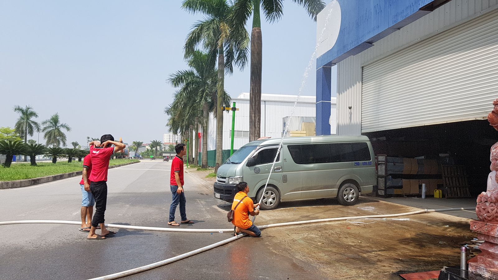 Kocu Việt Nam diễn tập PCCC