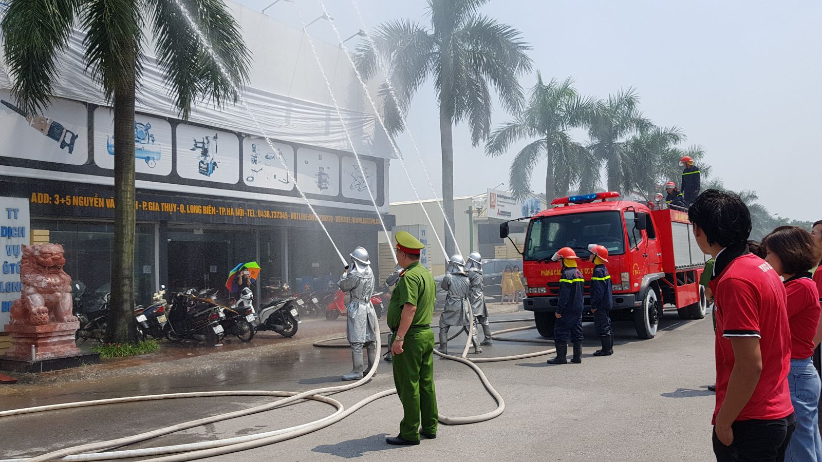 Kocu Việt Nam diễn tập PCCC