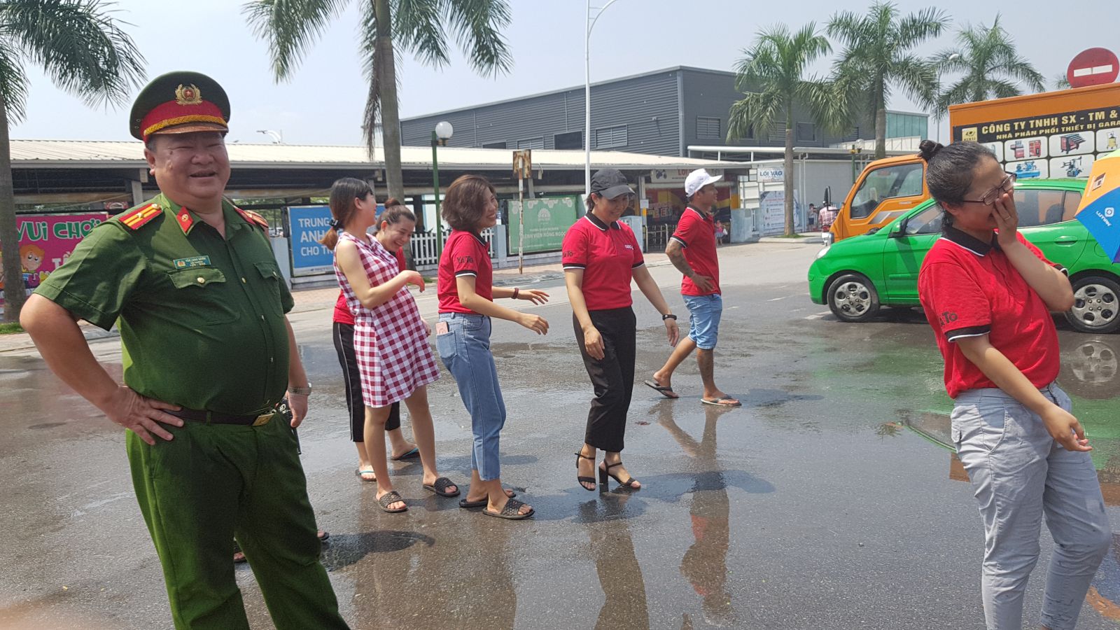 Kocu Việt Nam diễn tập PCCC