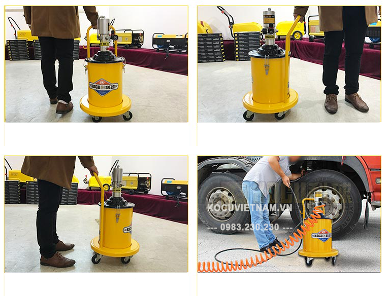 Máy bơm mỡ khí nén Gz-150