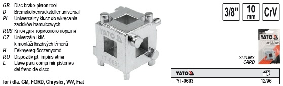 Dụng cụ tháo piston thắng Yato YT-0683