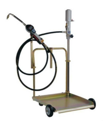 máy bơm dầu điện có đồng hồ