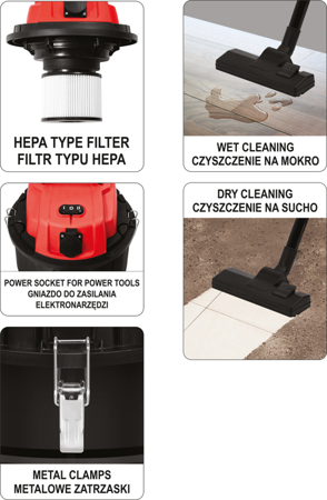 Máy hút bụi Yato YT-85701