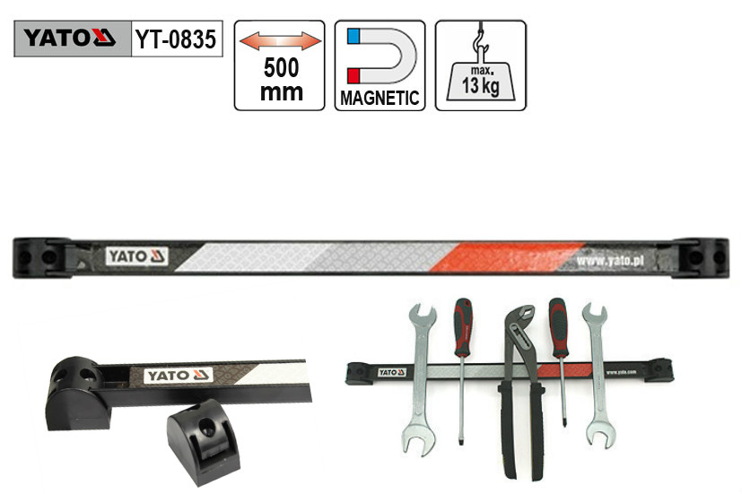 Thanh treo dụng cụ bằng từ tính Yato YT-0835