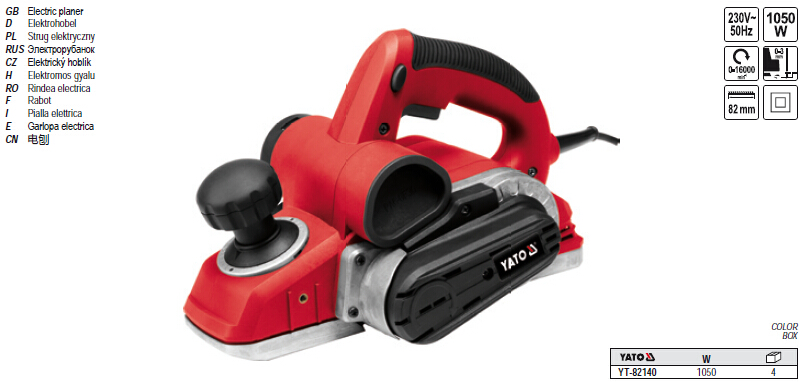 Máy bào gỗ dùng điện Yato