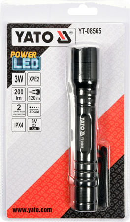 Đèn pin XPE2 Yato YT-08565