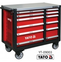Tủ đựng đồ nghề cao cấp 12 ngăn kết hợp bàn làm việc YATO YT-09003