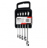 Bộ cờ lê vòng miệng đảo chiều 5 chi tiết 10-15mm Yato YT-02064