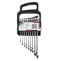 Bộ cờ lê vòng miệng 9 chi tiết từ 8-19mm Yato YT-03612