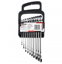 Bộ cờ lê vòng miệng 10 chi tiết 8-19mm Yato YT-03614