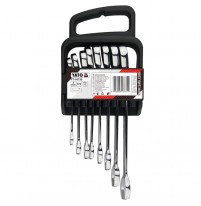 Bộ cờ lê vòng miệng đảo chiều 8 chi tiết YT-16735