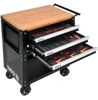 Tủ đồ nghề sửa xe máy chuyên dụng Yato 162 món YT-55280