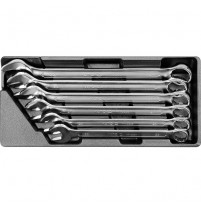 Khay bộ cờ lê vòng miệng hệ mét YT-5532