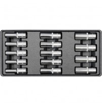 Khay bộ tuýp dài 1/2 inch 14 chi tiết Yato YT-5539