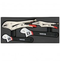 Khay kìm chết, mỏ lết hệ inch YT-55444