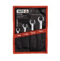 Bộ cờ lê 2 đầu miệng loe mở đai ốc 4 chi tiết Yato YT-0143