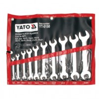 Bộ cờ lê 2 đầu miệng hệ mét 10 chi tiết Yato YT-0150