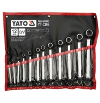 Bộ cờ lê 2 đầu tròng hệ mét 12 chi tiết YT-0398
