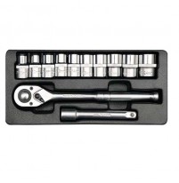 Bộ tuýp tay vặn tổng hợp 1/2 inch 12 chi tiết Yato YT-12621