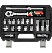 Bộ tuýp tay vặntổng hợp 1/2 inch 20 chi tiết Yato YT-38691