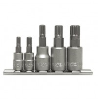 Bộ tuýp mũi sao 12 cạnh 1/4-3/8 inch 5 chi tiết Yato YT-0433