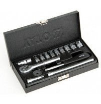Bộ tuýp tay vặn tổng hợp 1/4 inch 15 chi tiết Yato YT-14411
