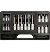 Bộ tuýp mũi vít tổng hợp 1/2,1/4 inch 18 chi tiết Yato YT-7750