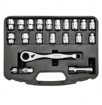 Bộ tuýp tay vặn tổng hợp 1/4-1/2inch 21 chi tiết Yato YT-3865