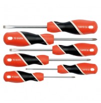 Bộ tua vít 4 cạnh, 2 cạnh đầu nam châm Yato 6 chi tiết YT-25965