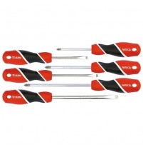 Bộ tua vít 4 cạnh, 2 cạnh đầu nam châm Yato 6 chi tiết YT-25977