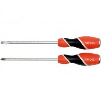 Bộ tua vít 4 cạnh, 2 cạnh đầu nam châm Yato 2 chi tiết YT-25998