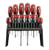 Bộ tua vít tổng hợp đầu có nam châm Yato 18 chi tiết YT-2786