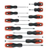 Bộ tua vít tổng hợp đầu có nam châm Yato 12 chi tiết YT-2787