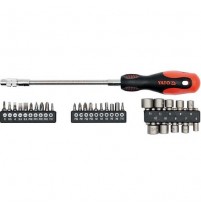 Bộ tua vít dẻo đa năng 1/4 inch 31 chi tiết Yato YT-2780