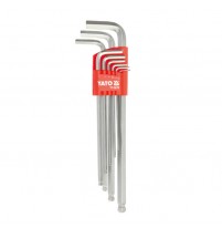 Bộ lục giác đầu bi dài 9 chi tiết YATO YT-5878