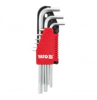 Bộ lục giác hệ mét 9 chi tiết YATO YT-0502