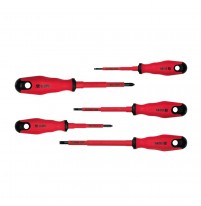 Bộ tua vít cách điện 5 chi tiết đầu 2 cạnh, 4 cạnh Yato YT-2827