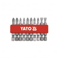Bộ đầu vít (+)(-) - lục giác 1/4 inch 10 chi tiết YT-0483