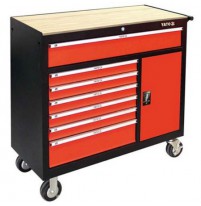 Tủ đựng đồ nghề cao cấp 8 ngăn mặt gỗ Yato YT-09141