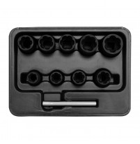 Bộ khẩu nhổ ốc bulong hỏng 10 chi tiết 3/8 inch Yato YT-0603