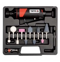 Bộ máy mài trụ đầu thẳng bằng khí nén 11 chi tiết Yato YT-0964