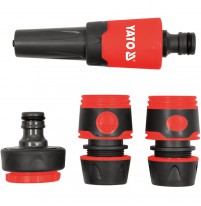 Bộ khớp nối và vòi phun nước 3/4 x1 inch 4 chi tiết Yato YT-99832