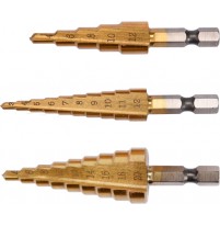 Bộ mũi khoan đầu có bậc 3 chi tiết Yato YT-44731