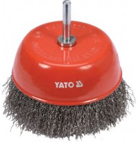 Chổi cước sợi inox 100mm Yato YT-47511