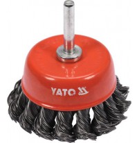 Chổi cước xoắn sợi thép 60mm Yato YT-47518