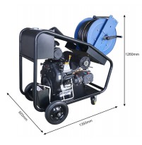 Máy rửa xe chạy xăng dầu