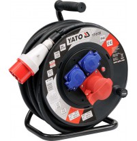 Ổ cắm quay tay kiểu Rulo 25M điện 380v Yato YT-8120